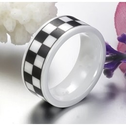 Quality And Quantity Assured Male Grid Tungsten Ceramic Ring