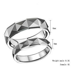 Dependable Performance Tungsten Ceramic Ring For Lovers