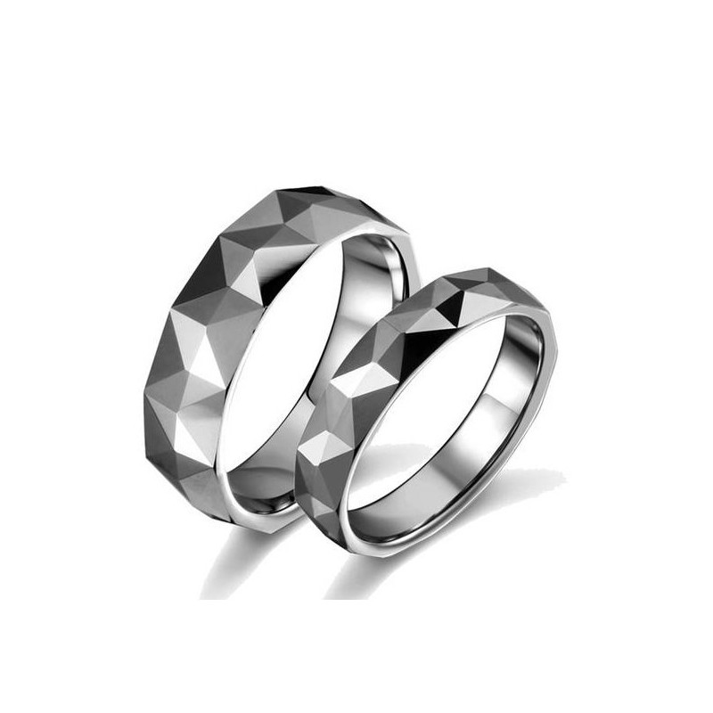 Quality And Quantity Assured Tungsten Ceramic Ring For Lovers