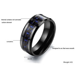 The Queen Of Quality Carbon Fiber Tungsten Ceramic Ring