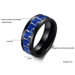 To Have A Long Story Carbon Fiber Tungsten Ceramic Ring