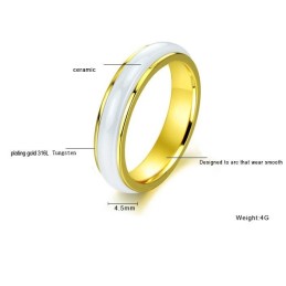 World-Wide Renown Tungsten Ceramic Ring