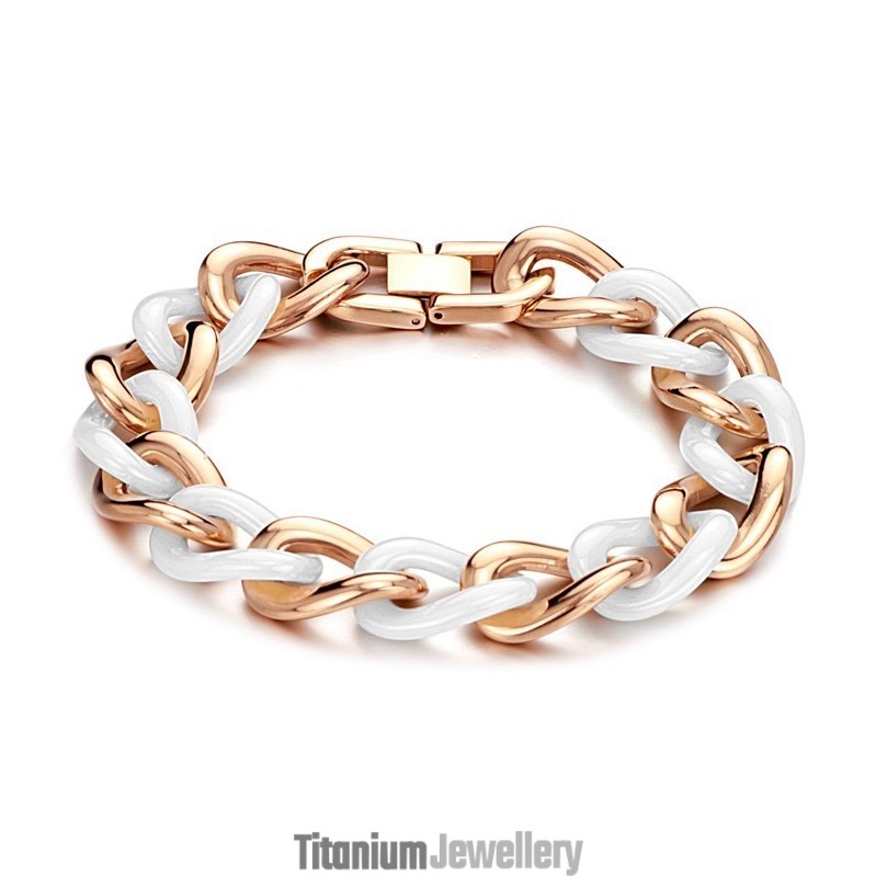 World-Wide Renown Tungsten Ceramic Bracelet