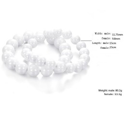 Quality And Quantity Assured Pure Tungsten Ceramic Bracelet For Lovers