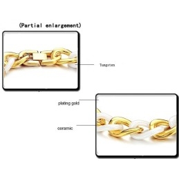 Easy To Use Female Tungsten Ceramic Bracelet