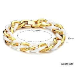Easy To Use Female Tungsten Ceramic Bracelet