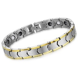 Superior Quality Health Tungsten Lodestone Ceramic Bracelet