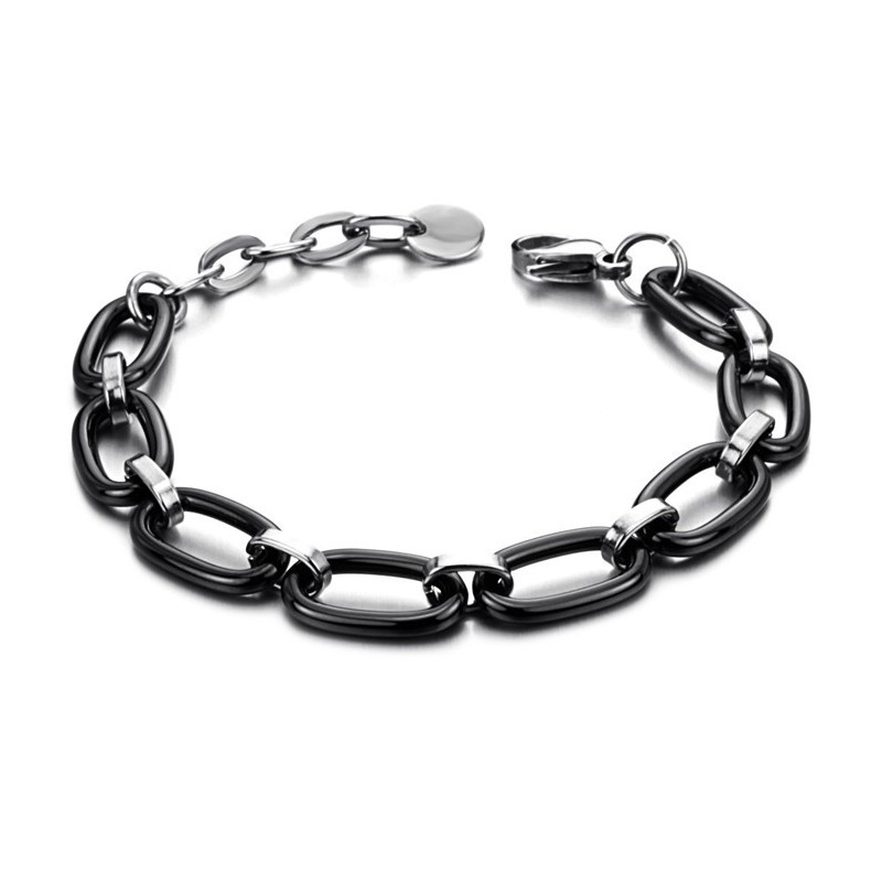Stable Quality Black Tungsten Ceramic Bracelet Stable Quality Black Tungsten Ceramic Bracelet