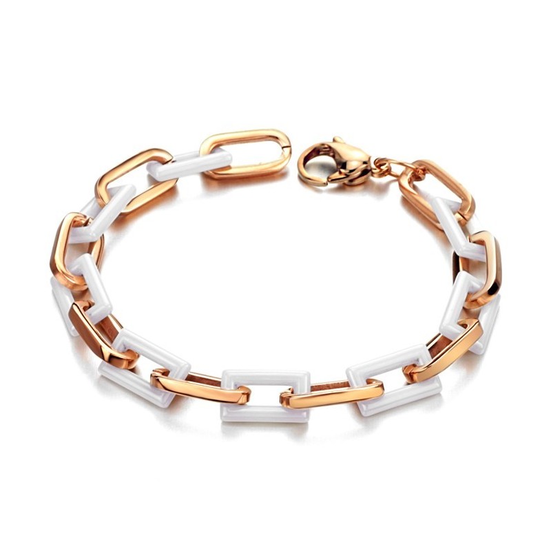 Wide Varieties Female Fashion Tungsten Ceramic Bracelet