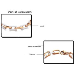Wide Varieties Female Fashion Tungsten Ceramic Bracelet