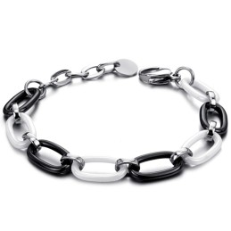 High Quality Female Black And White Tungsten Ceramic Bracelet