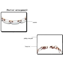 Selling Well All Over The World Female Tungsten Ceramic Bracelet