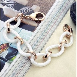 Quality And Quantity Assured Female Tungsten Ceramic Bracelet