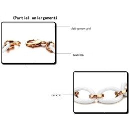 Quality And Quantity Assured Female Tungsten Ceramic Bracelet