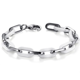 Excellent Quality Female White Tungsten Ceramic Bracelet