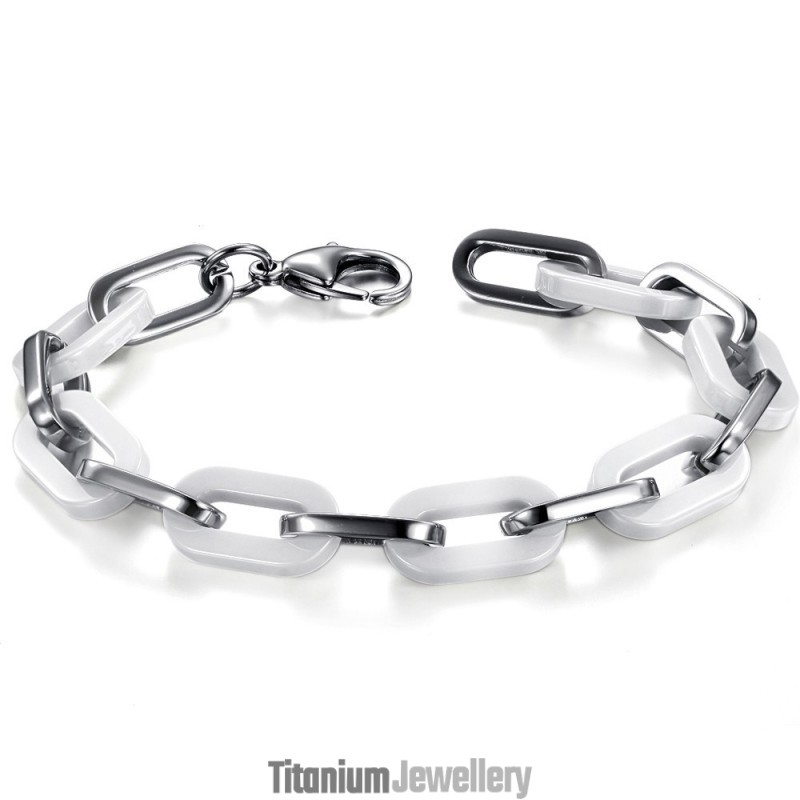 Excellent Quality Female White Tungsten Ceramic Bracelet Excellent Quality Female White Tungsten Ceramic Bracelet