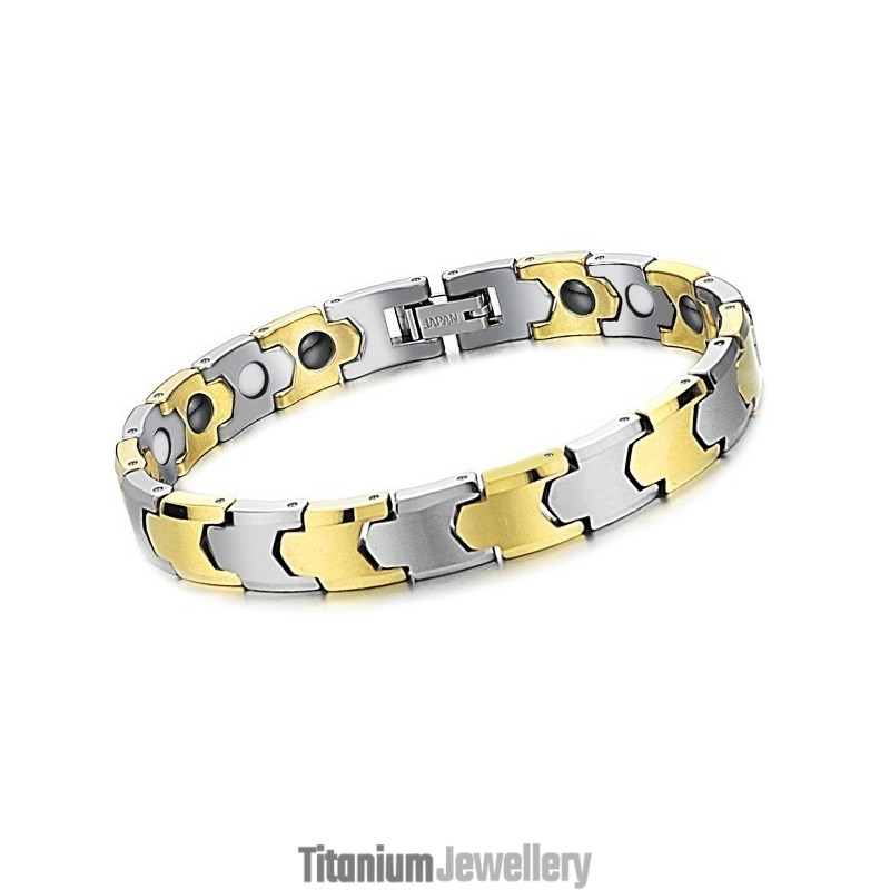 High Quality Health Tungsten Lodestone Ceramic Bracelet