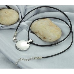 High Quality Round Tungsten Ceramic Necklace
