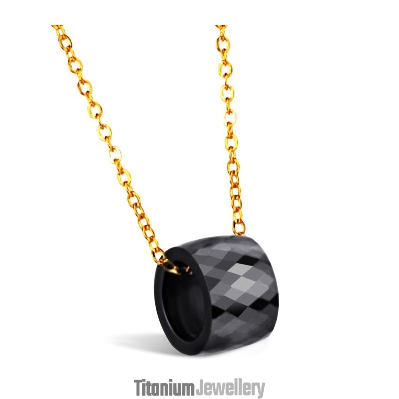To Enjoy High Reputation At Home And Abroad Female Black Tungsten Ceramic Necklace To Enjoy High Reputation At Home And Abroad Female Black Tungsten Ceramic Necklace