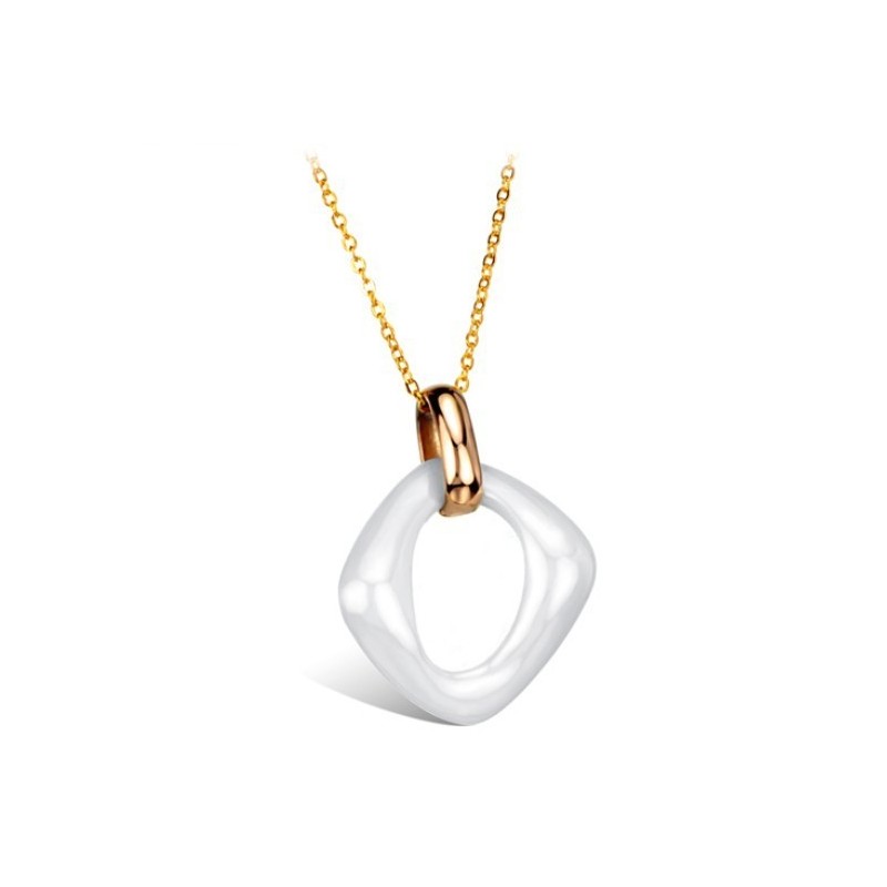 Durable In Use Female Tungsten Ceramic Necklace