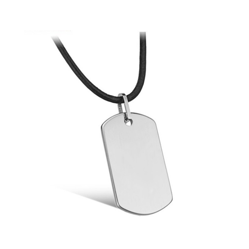 Dependable Performance Male Tungsten Ceramic Necklace Dependable Performance Male Tungsten Ceramic Necklace