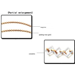 Dependable Performance Tungsten Ceramic Necklace