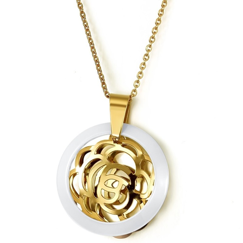 Stable Quality Female Tungsten Ceramic Necklace Stable Quality Female Tungsten Ceramic Necklace