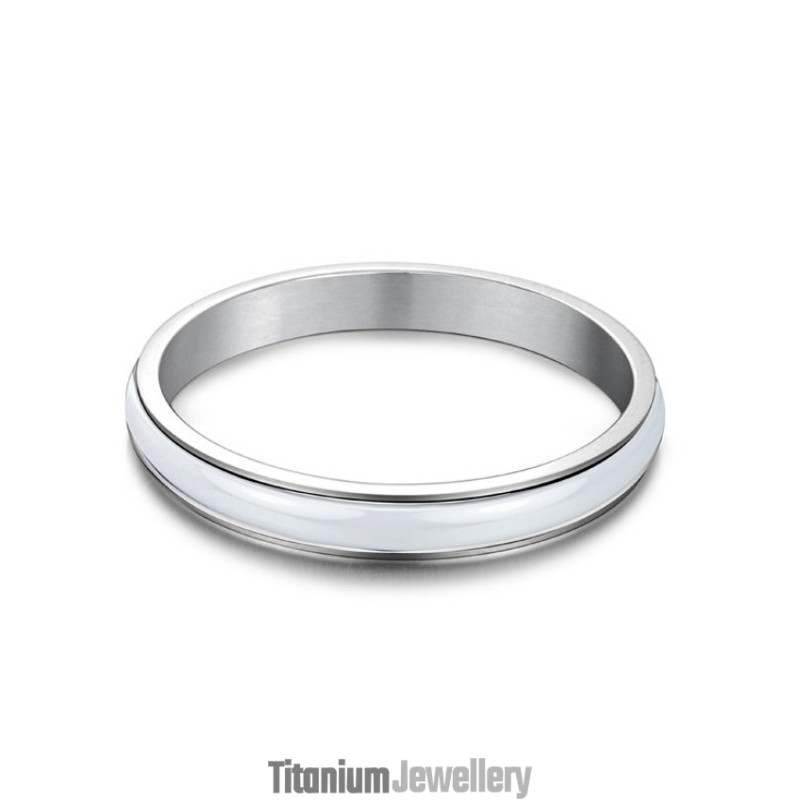 Reliable Reputation Male White Tungsten Ceramic Bangle Reliable Reputation Male White Tungsten Ceramic Bangle