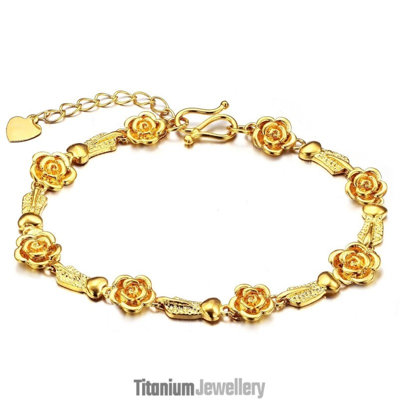 High Quality Female 18K Gold-Plated Bracelet High Quality Female 18K Gold-Plated Bracelet