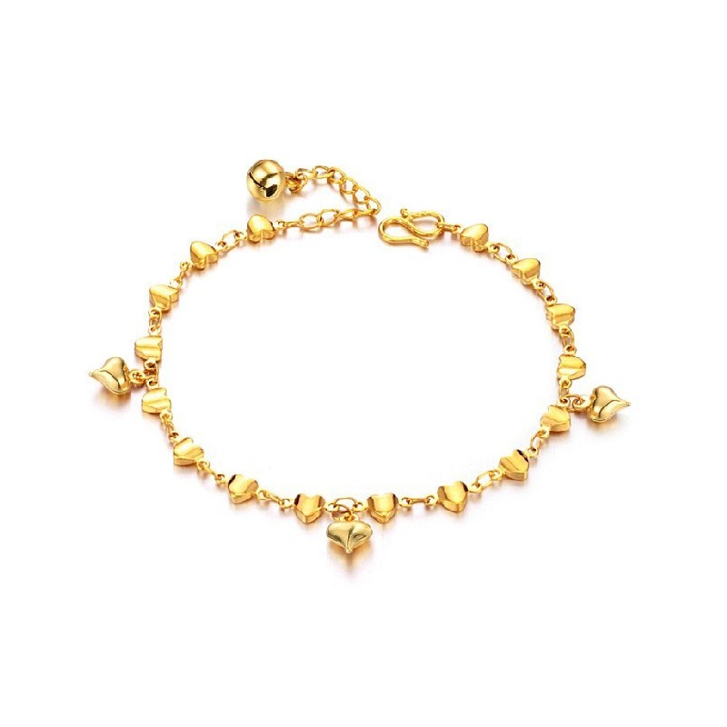 Stable Quality Female Sweetheart 18K Gold-Plated Bracelet Stable Quality Female Sweetheart 18K Gold-Plated Bracelet