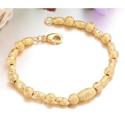 Reliable Reputation Female 18K Gold-Plated Bracelet