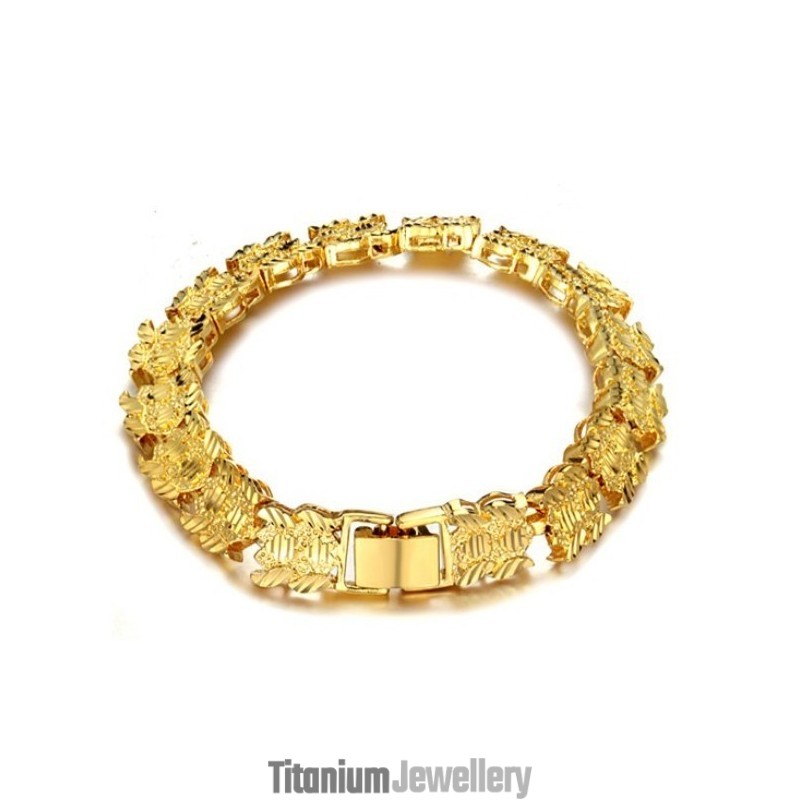 High Quality Female 18K Gold-Plated Bracelet High Quality Female 18K Gold-Plated Bracelet
