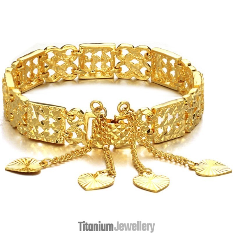 Durable In Use Female 18K Gold-Plated Bracelet