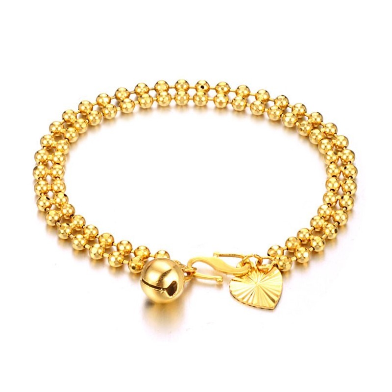 The Queen Of Quality Female Ball Shape 18K Gold-Plated Bracelet The Queen Of Quality Female Ball Shape 18K Gold-Plated Bracelet