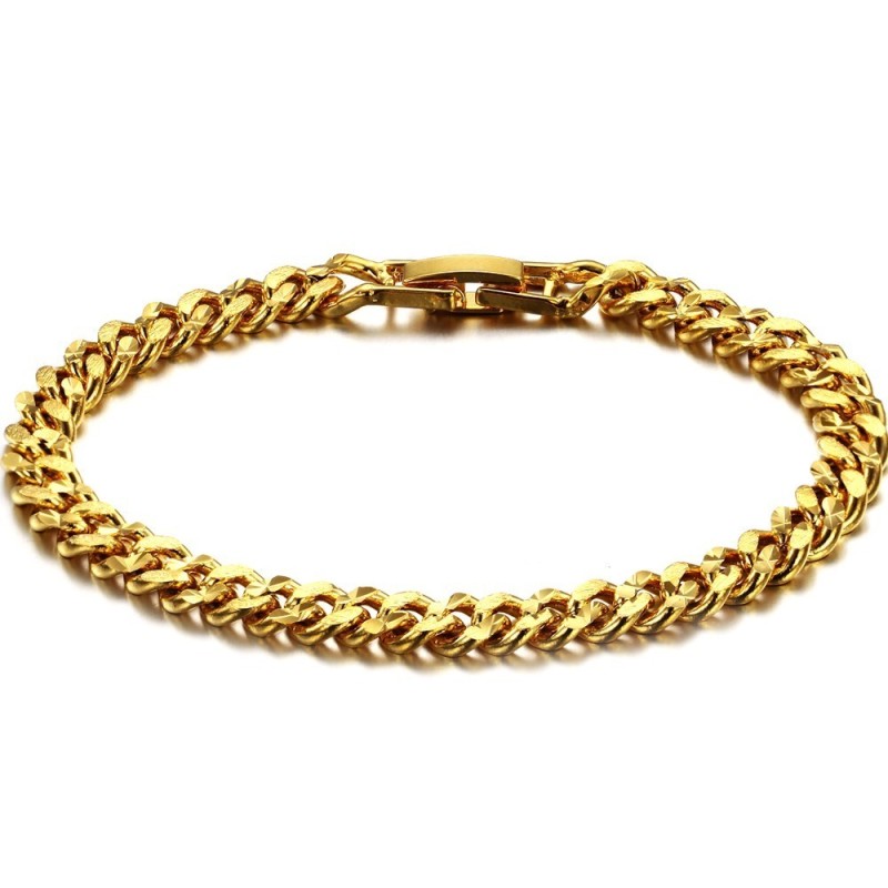 Reliable Quality Female Scrub 18K Gold-Plated Bracelet Reliable Quality Female Scrub 18K Gold-Plated Bracelet