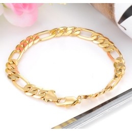 Easy To Use Male 18K Gold-Plated Bracelet