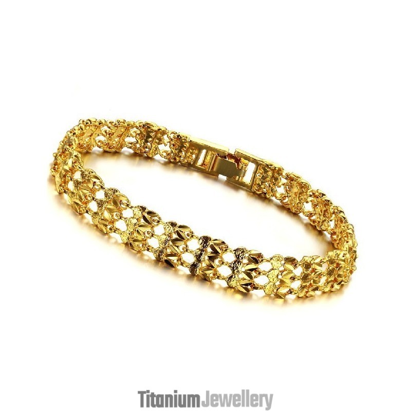 High Quality Female 18K Gold-Plated Bracelet High Quality Female 18K Gold-Plated Bracelet