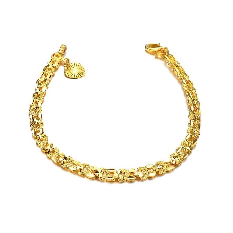 Quality And Quantity Assured Female Elegant 18K Gold-Plated Bracelet