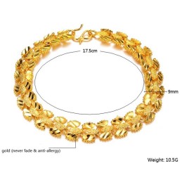 Easy To Use Female 18K Gold-Plated Bracelet