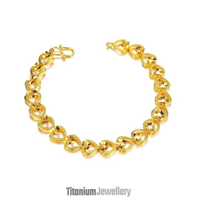 High Quality Female Sweetheart 18K Gold-Plated Bracelet High Quality Female Sweetheart 18K Gold-Plated Bracelet