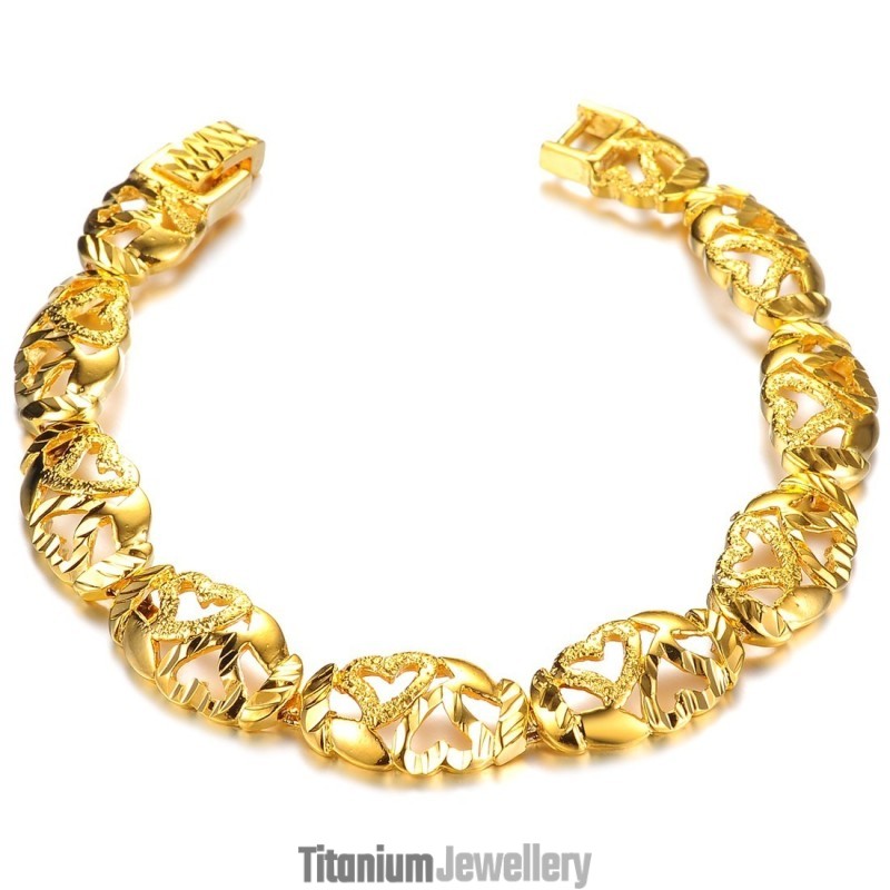 Reliable Reputation Female Sweetheart 18K Gold-Plated Bracelet Reliable Reputation Female Sweetheart 18K Gold-Plated Bracelet