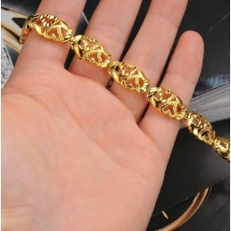 Reliable Reputation Female Sweetheart 18K Gold-Plated Bracelet