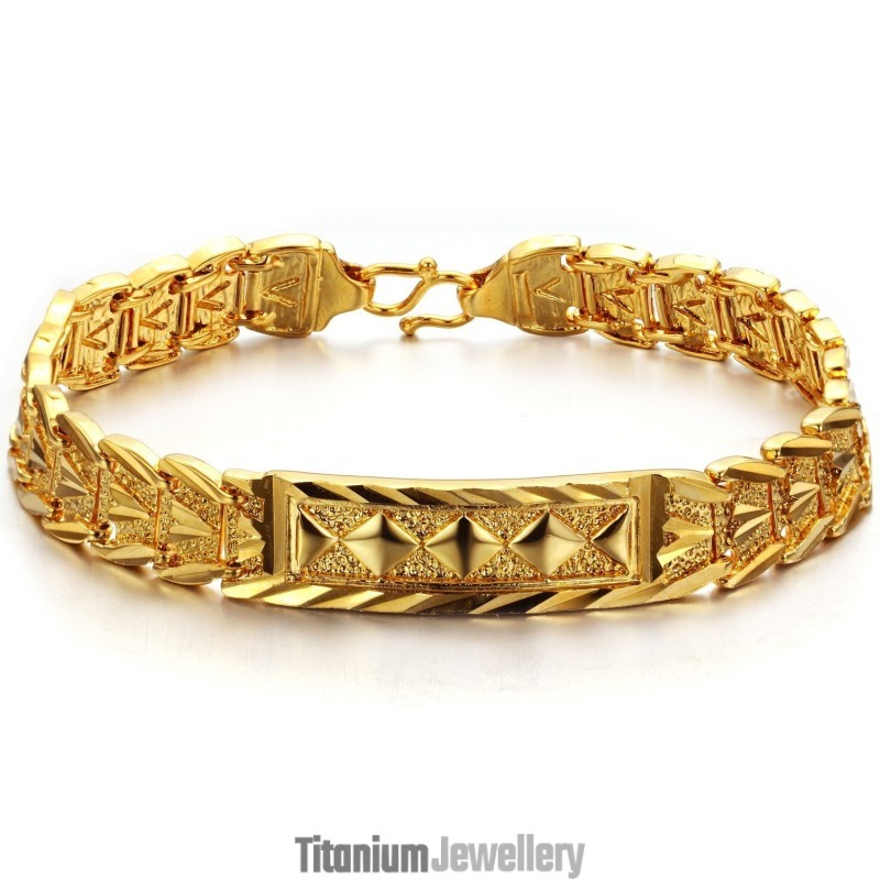 Quality And Quantity Assured Female Classic 18K Gold-Plated Bracelet