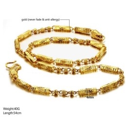 Quality And Quantity Assured Female 18K Gold-Plated Necklace