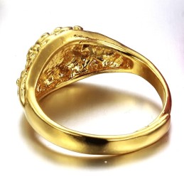 Quality And Quantity Assured Female Classic 18K Gold-Plated Ring