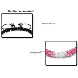 High Quality Female Ball Shape Crystal Bracelet