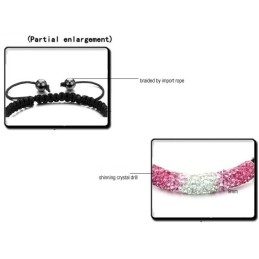 Complete In Specifications Female Ball Shape Crystal Bracelet