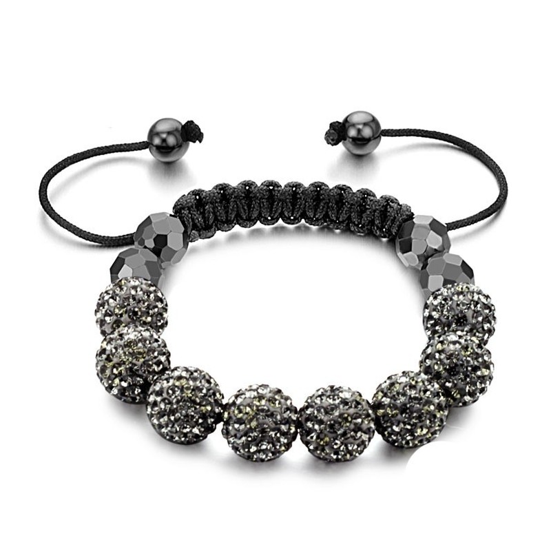 Dependable Performance Female Ball Shape Crystal Bracelet