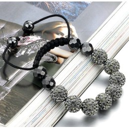 Dependable Performance Female Ball Shape Crystal Bracelet