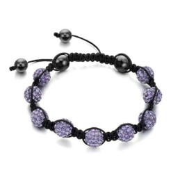 Stable Quality Female Ball Shape Crystal Bracelet
